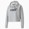 Image PUMA Moletom com Capuz Essentials Logo Cropped Feminino #4