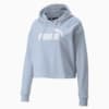 Изображение Puma Толстовка Essentials Logo Cropped Women's Hoodie #4: Arctic Ice