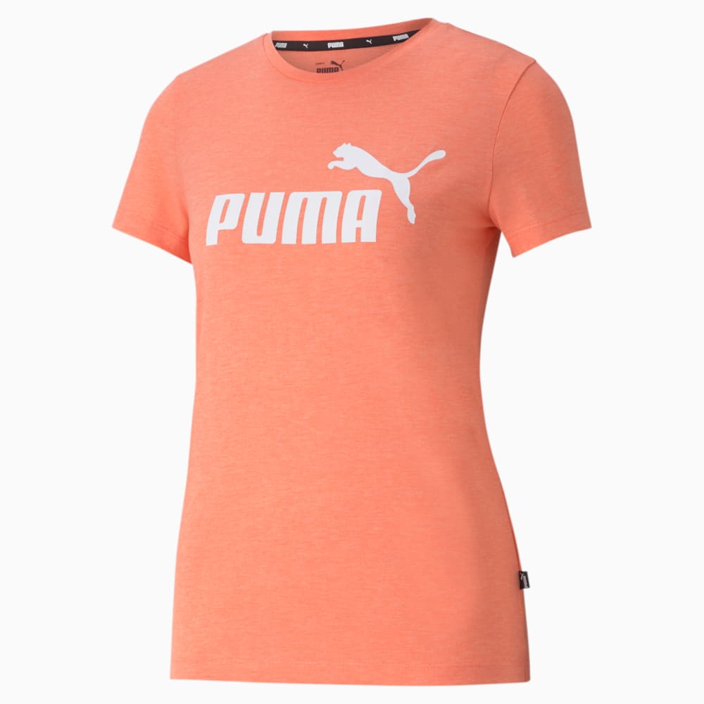фото Футболка essentials logo heather women's tee puma