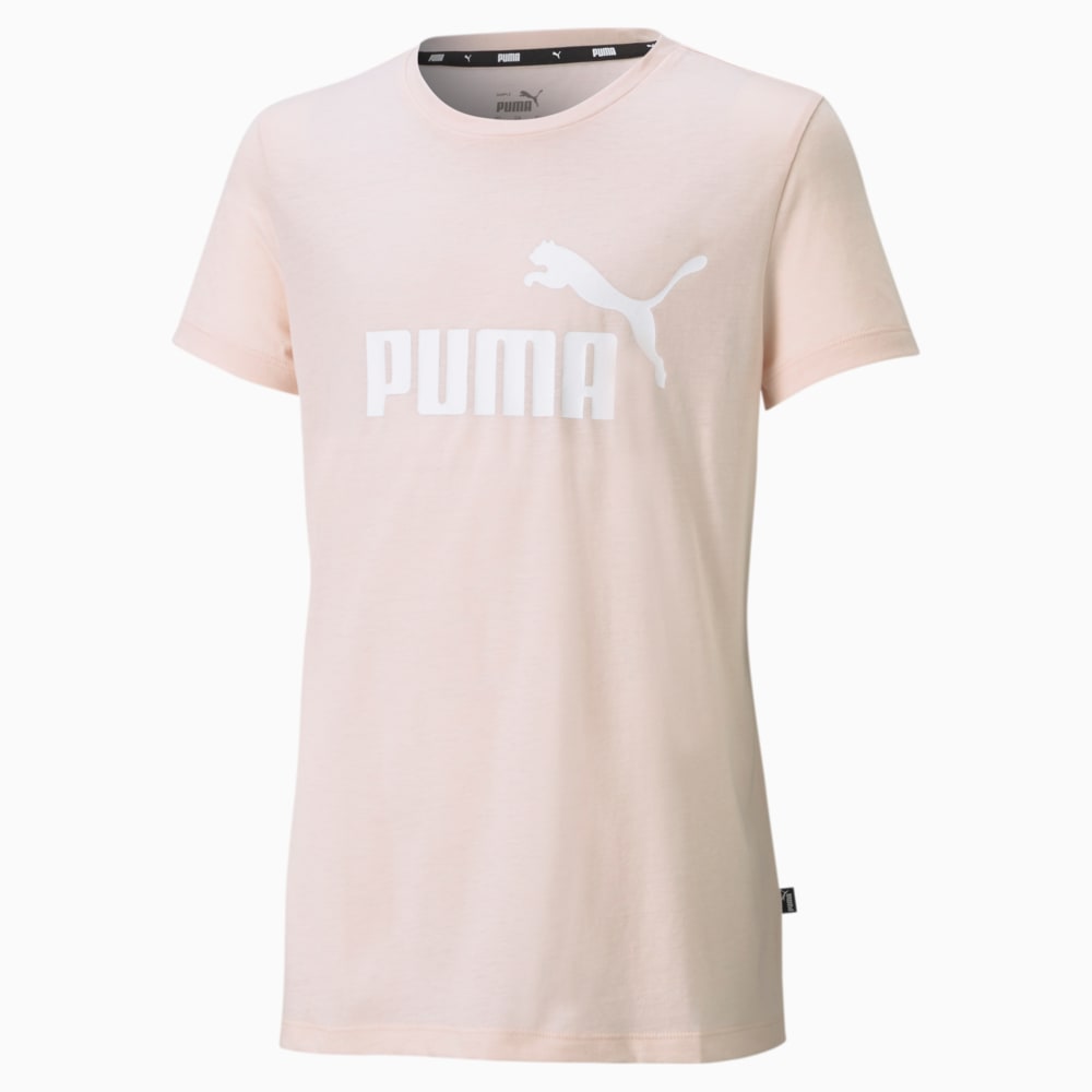фото Футболка essentials logo heather women's tee puma