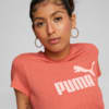 Image PUMA Camiseta Essentials Logo Heather Feminina #5