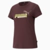 Изображение Puma Футболка Essentials+ Metallic Logo Women's Tee #4