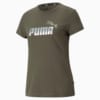 Зображення Puma Футболка Essentials+ Metallic Logo Women's Tee #1: Grape Leaf