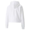 Изображение Puma Толстовка Essentials+ Cropped Metallic Women's Hoodie #5: Puma White-Silver