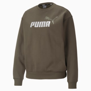 Изображение Puma Толстовка Essentials+ Metallic Logo Crew Neck Women's Sweatshirt