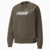 Зображення Puma Толстовка Essentials+ Metallic Logo Crew Neck Women's Sweatshirt #1: Grape Leaf-Silver