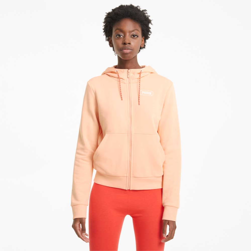 фото Толстовка rebel women's full-zip hoodie puma