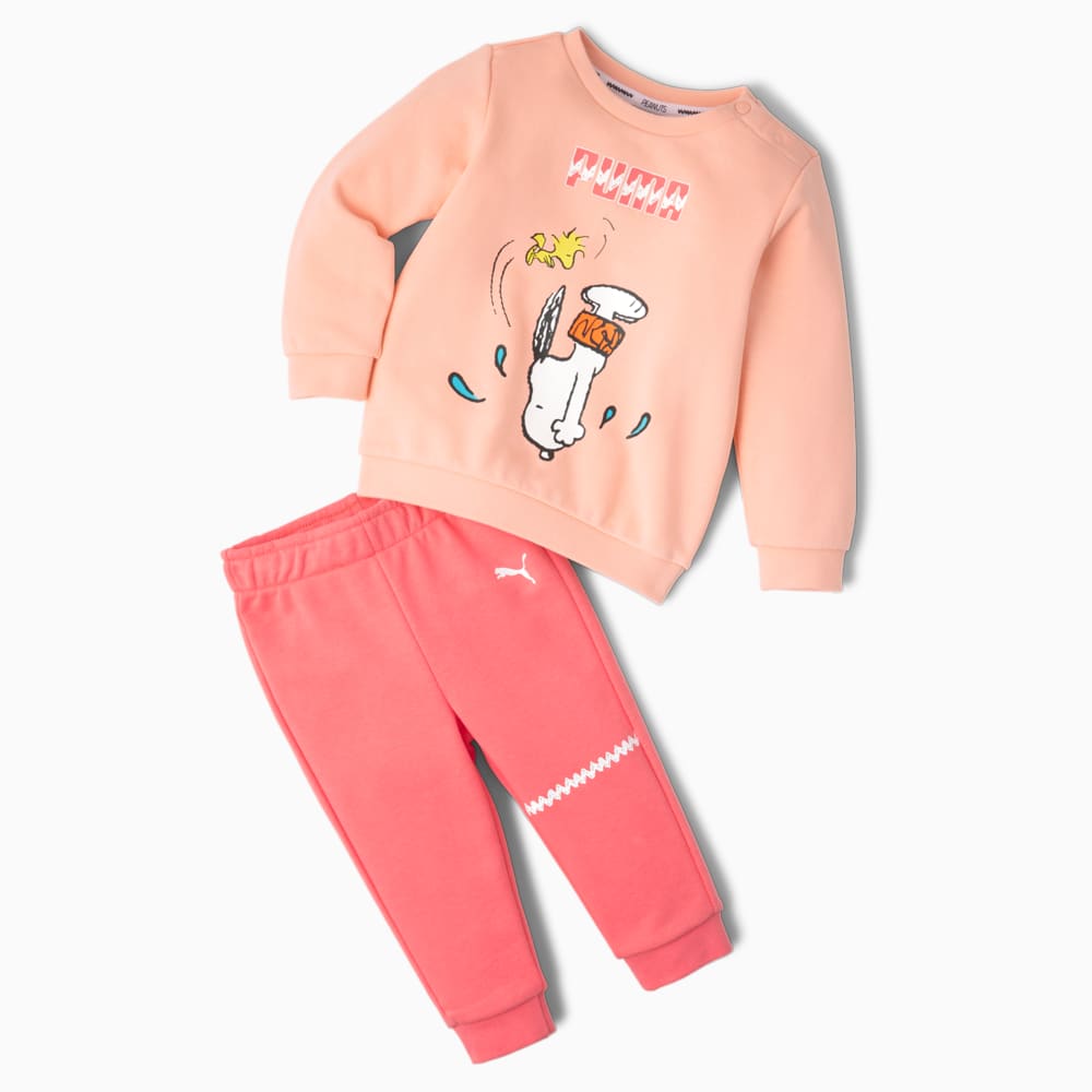 Зображення Puma Дитячий комплект PUMA x PEANUTS Babies' Jogger Set #1: Apricot Blush