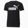 Изображение Puma Детская футболка Essentials Logo Youth Tee #5: Puma Black