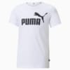 Изображение Puma Детская футболка Essentials Logo Youth Tee #5: Puma White