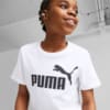 Изображение Puma Детская футболка Essentials Logo Youth Tee #2: Puma White