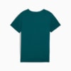 Изображение Puma Детская футболка Essentials Logo Youth Tee #5: Cold Green