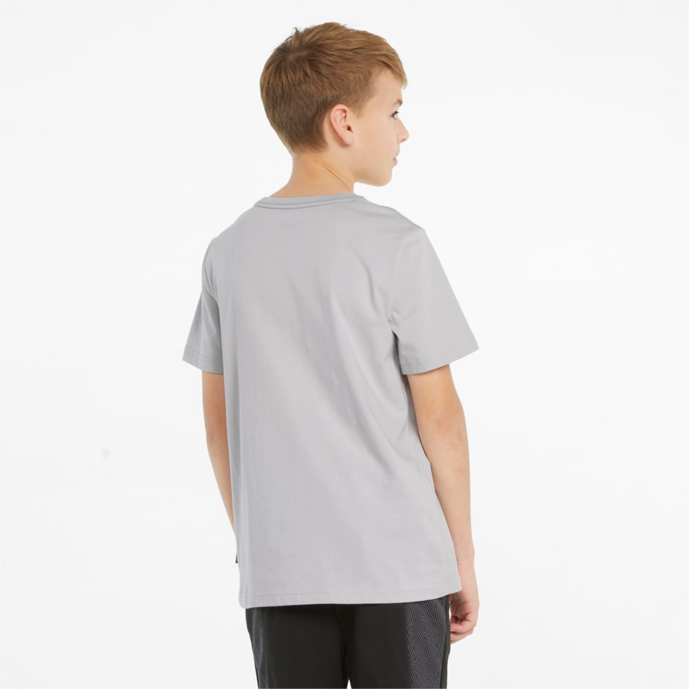 Изображение Puma Детская футболка Essentials Logo Youth Tee #2