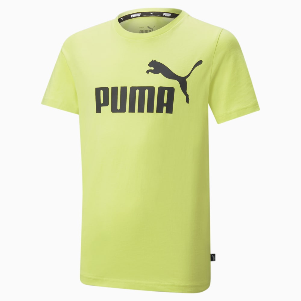 Изображение Puma Детская футболка Essentials Logo Youth Tee #1