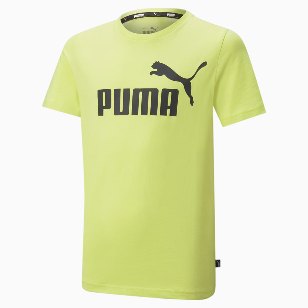 Зображення Puma Дитяча футболка Essentials Logo Youth Tee #1: Lemon Sherbert