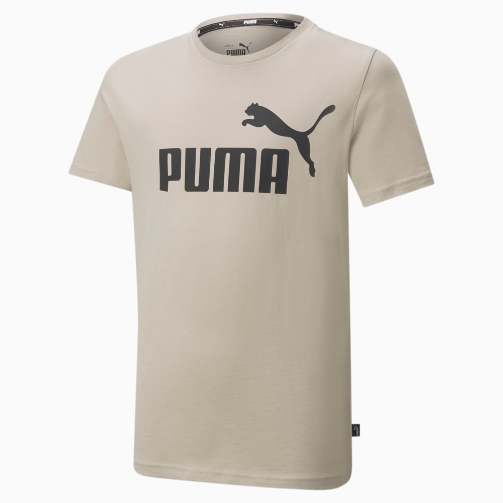 Изображение Puma Детская футболка Essentials Logo Youth Tee #1