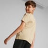 Изображение Puma Детская футболка Essentials Logo Youth Tee #2: Light Sand