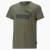 Изображение Puma Детская футболка Essentials Logo Youth Tee #5: Green Moss