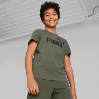 Зображення Puma Дитяча футболка Essentials Logo Youth Tee