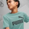Изображение Puma Детская футболка Essentials Logo Youth Tee #2: Adriatic