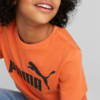 Изображение Puma Детская футболка Essentials Logo Youth Tee #3: Chili Powder