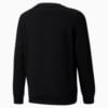 Изображение Puma Детский свитшот Essentials Big Logo Crew Neck Youth Sweatshirt #2: Puma Black