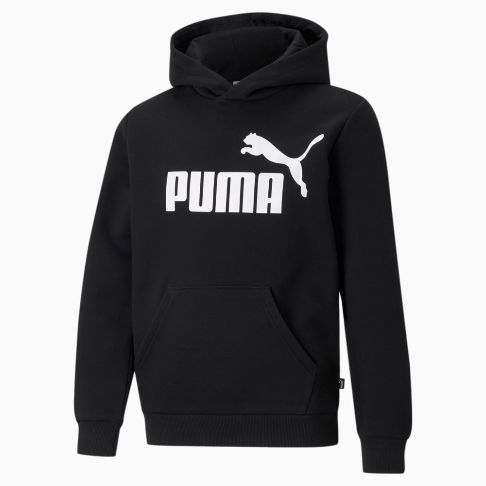 Зображення Puma Дитяча толстовка Essentials Big Logo Youth Hoodie #1: Puma Black