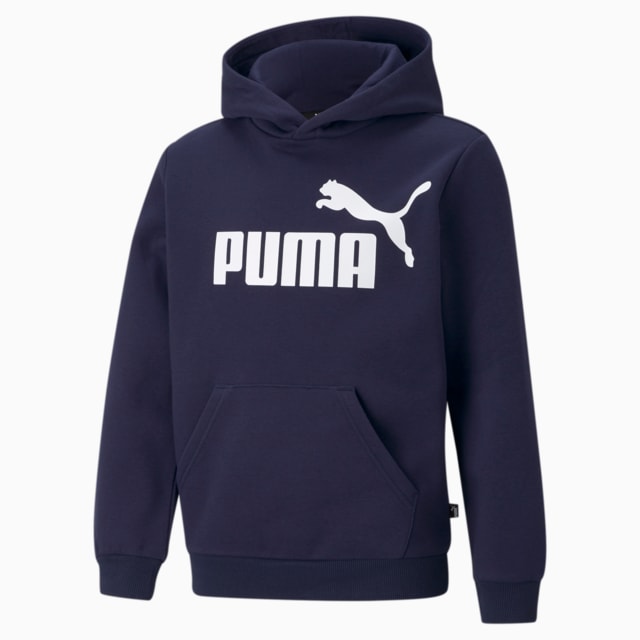 Image PUMA Moletom com Capuz Essentials Big Logo Fleece Juvenil