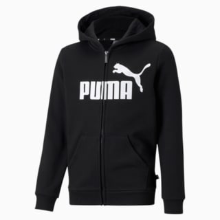 Зображення Puma Дитяча толстовка Essentials Big Logo Full-Zip Youth Hoodie