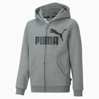 Зображення Puma Дитяча толстовка Essentials Big Logo Full-Zip Youth Hoodie