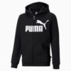 Зображення Puma Дитяча толстовка Essentials Big Logo Full-Zip Youth Hoodie #1: Puma Black