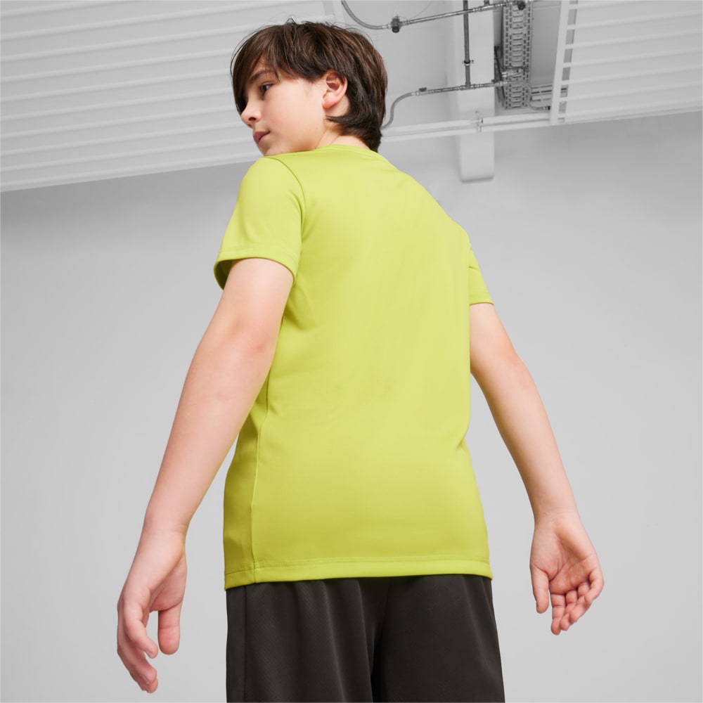 Зображення Puma Дитяча футболка Active Small Logo Youth Tee #2: Lime Pow