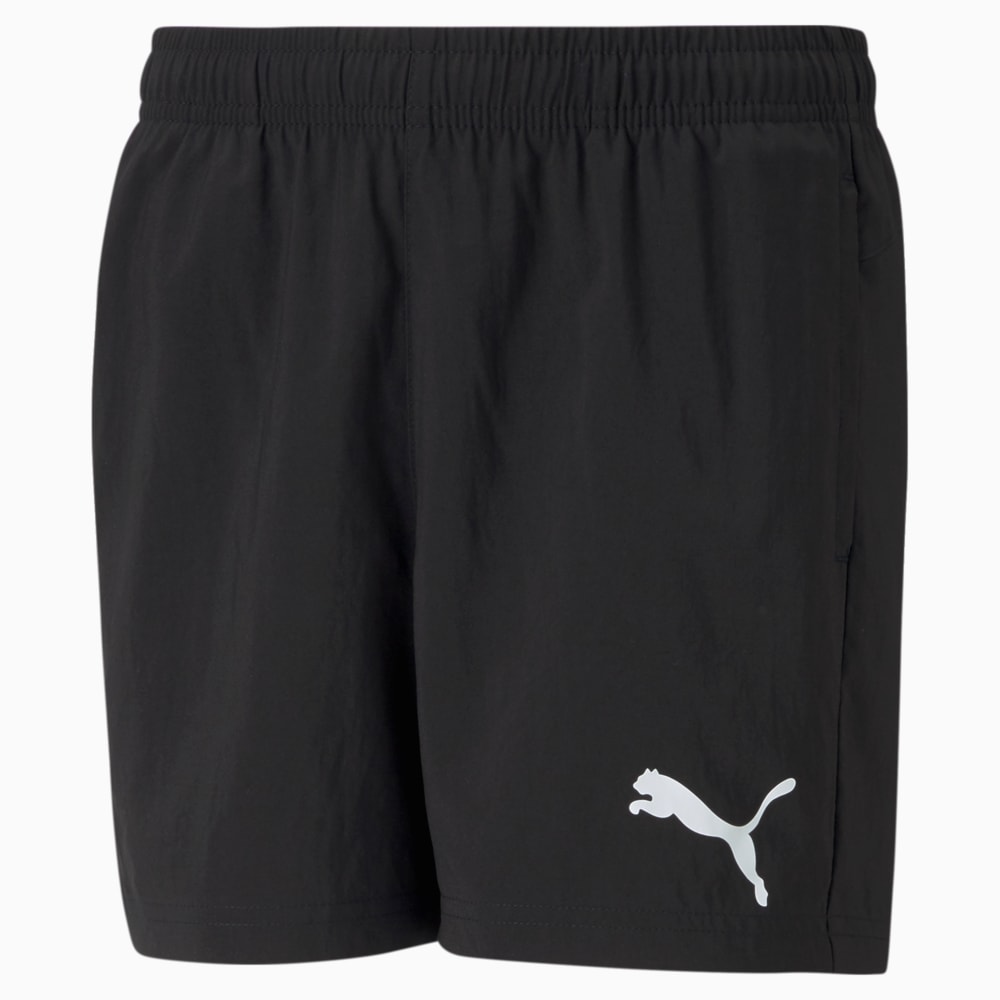 Изображение Puma Детские шорты Active Woven Youth Shorts #1: Puma Black