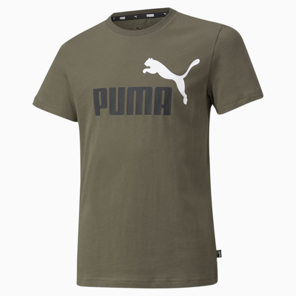 фото Детская футболка essentials+ two-tone logo youth tee puma