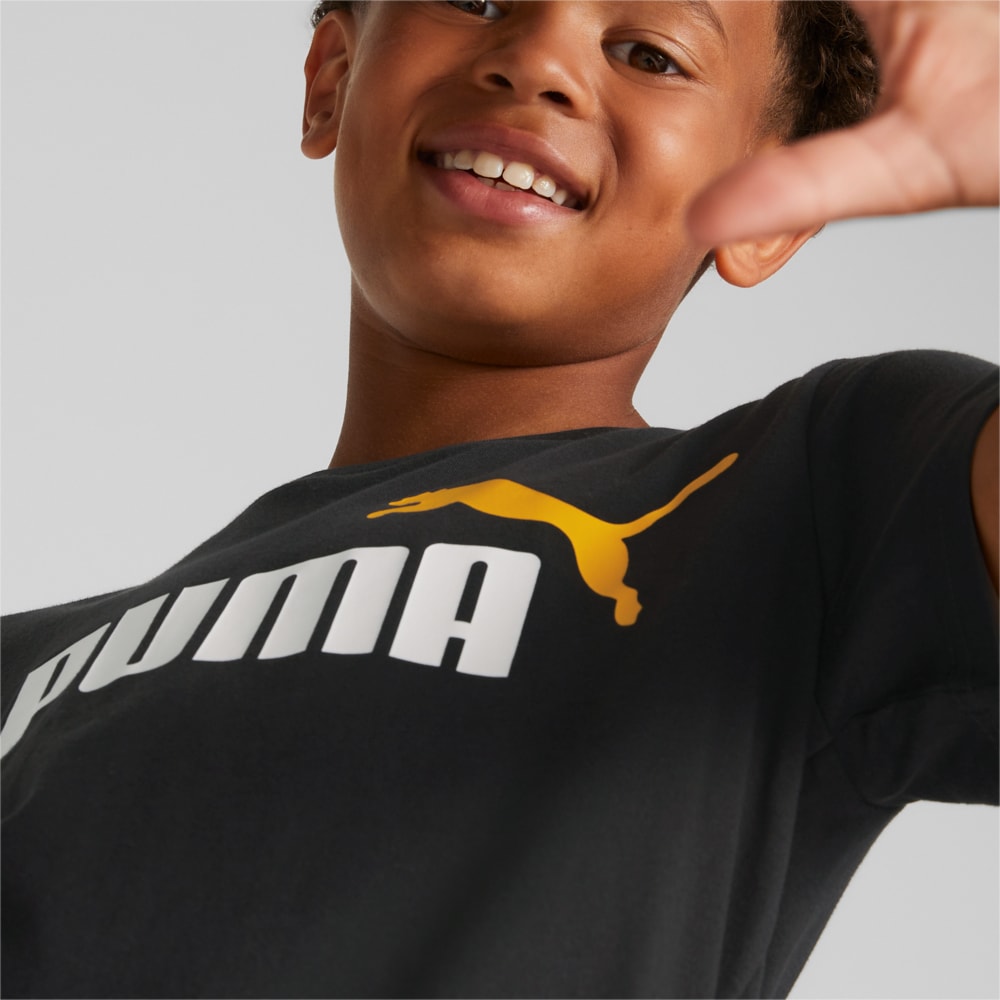 Image PUMA Camiseta Essentials+ Two-Tone Logo Juvenil #2