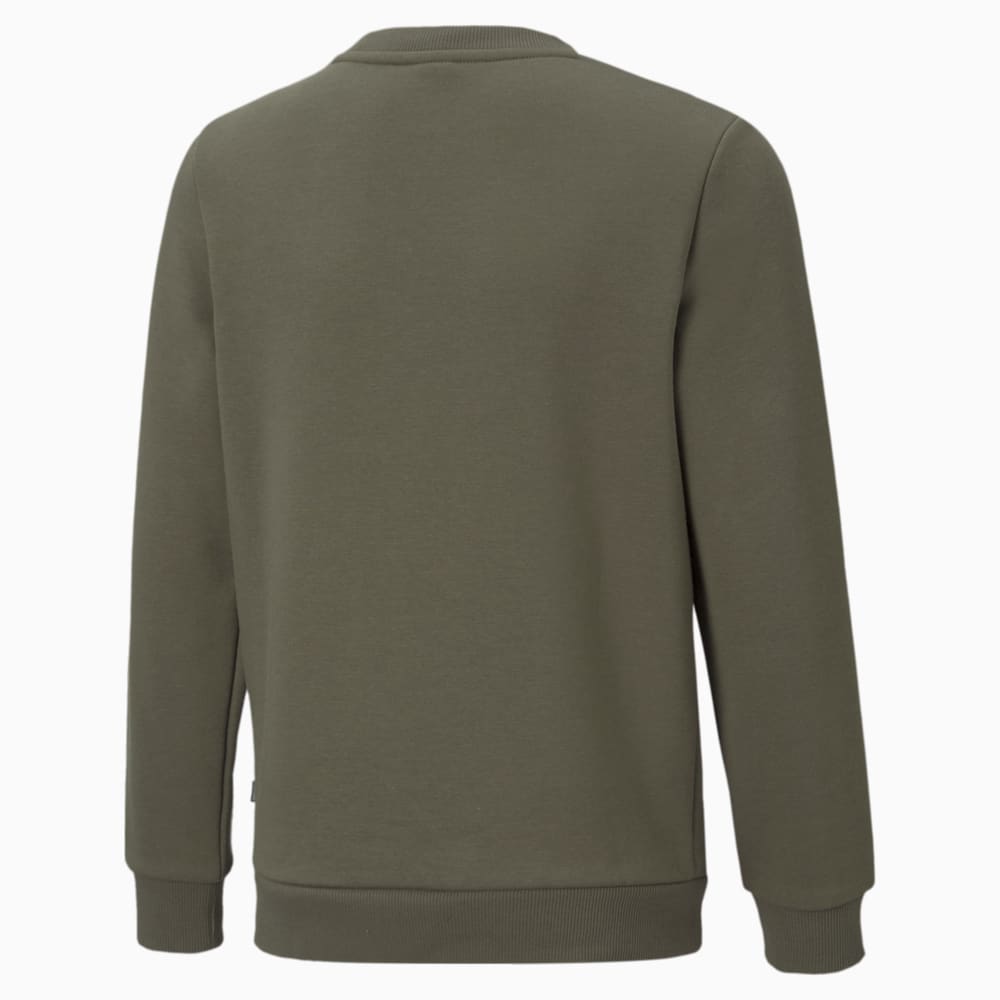 

PUMA - male - Детская толстовка Essentials+ Two-Tone Big Logo Crew Neck Youth Sweater – Grape Leaf –, Зеленый