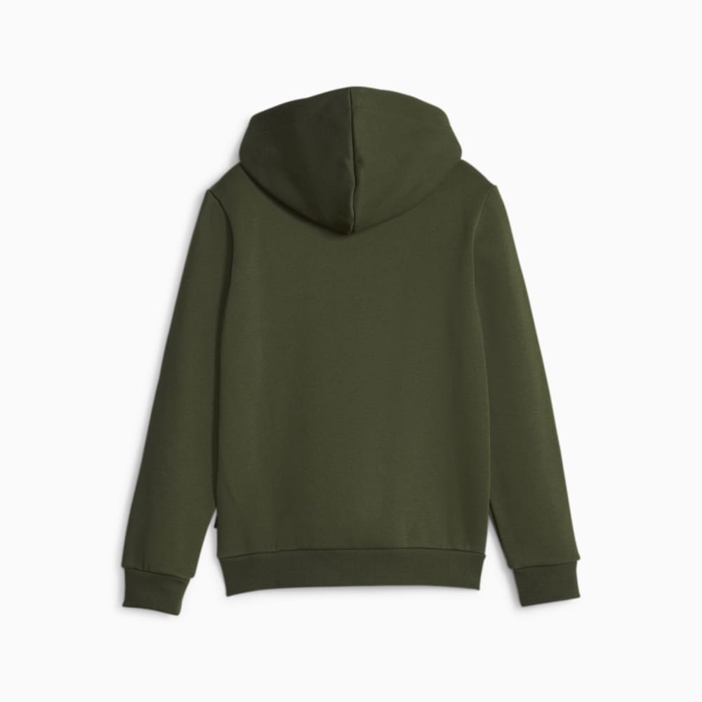 Изображение Puma Детская толстовка Essentials+ Two-Tone Big Logo Youth Hoodie #2: Myrtle