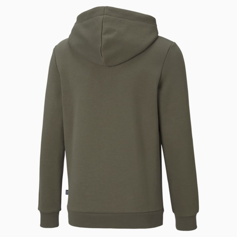 

PUMA - male - Детская толстовка Essentials+ Two-Tone Big Logo Youth Hoodie – Grape Leaf –, Зеленый