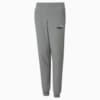 Изображение Puma Детские штаны Essentials+ Two-Tone Logo Youth Pants #1: Medium Gray Heather