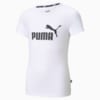 Изображение Puma Детская футболка Essentials Logo Youth Tee #1: Puma White