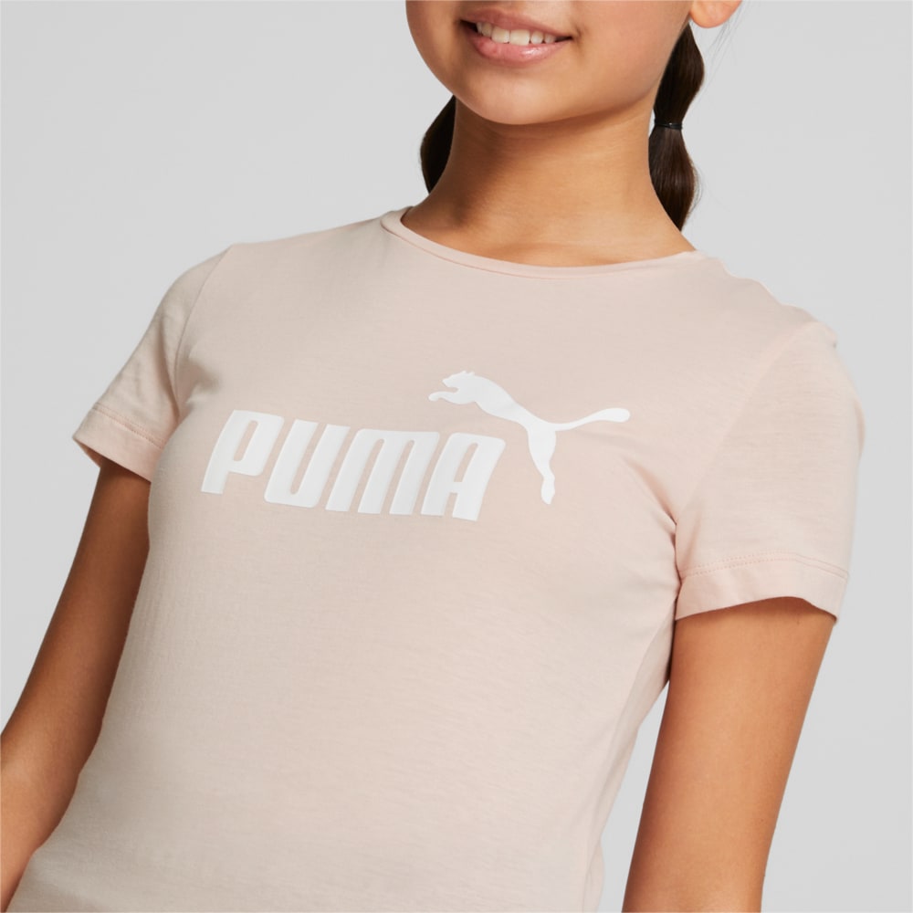 Зображення Puma Дитяча футболка Essentials Logo Youth Tee #2: Rose Quartz