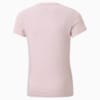 Изображение Puma Детская футболка Essentials Logo Youth Tee #2: Chalk Pink