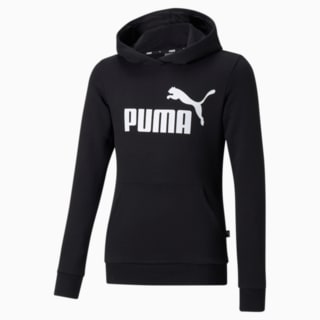 Изображение Puma Детская толстовка Essentials Logo Youth Hoodie