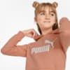 Изображение Puma Детское худи Essentials Logo Youth Hoodie #4: Peach Pink