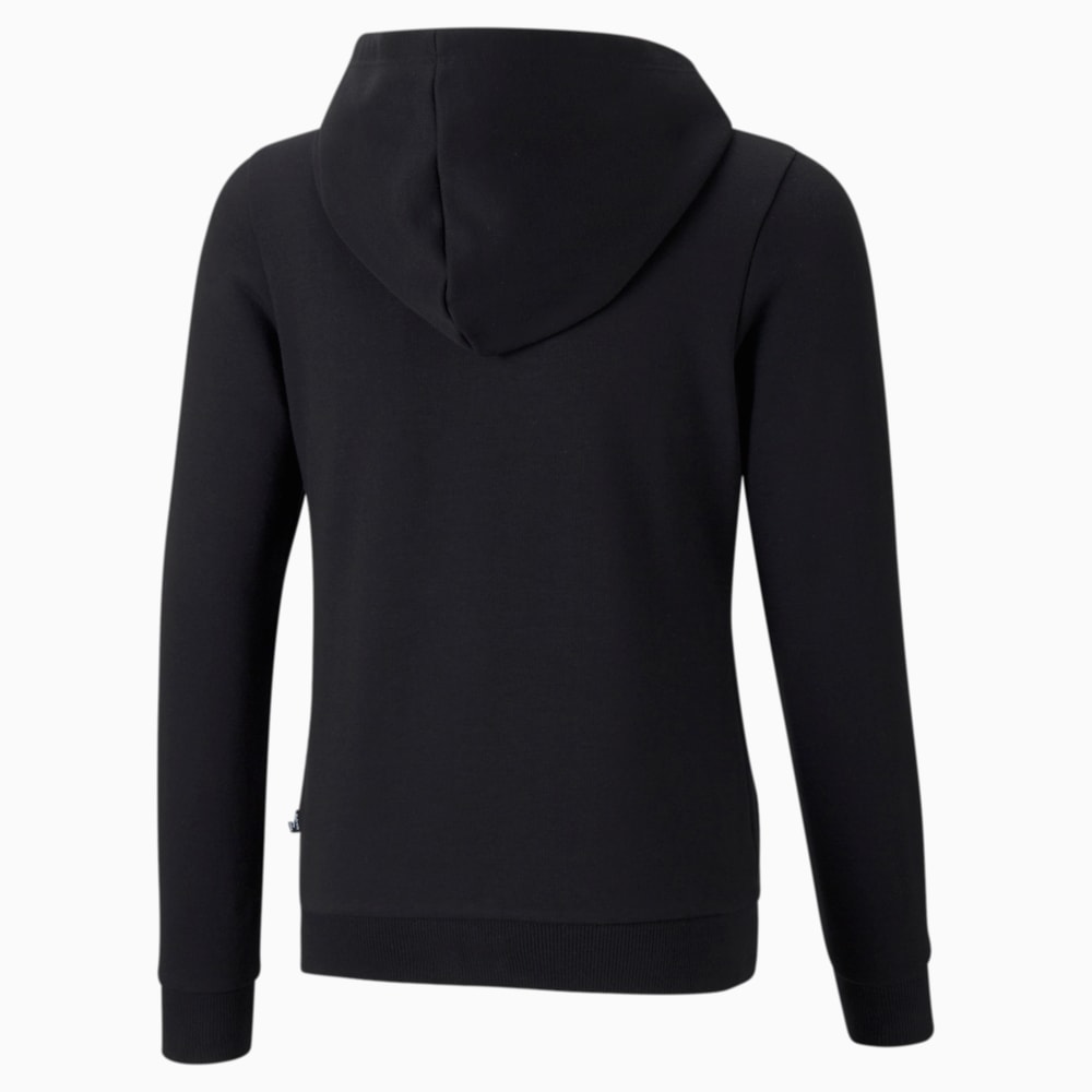 Imagen PUMA Polerón con capucha, cierre completo y logotipo pequeño Essentials #2