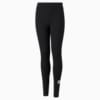 Изображение Puma Детские леггинсы Essentials Logo Youth Leggings #1: Puma Black