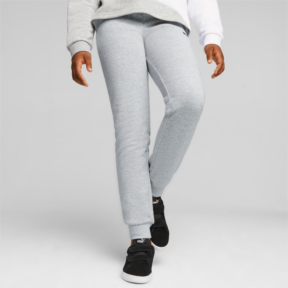 Изображение Puma Детские штаны Essentials Youth Sweatpants #1: light gray heather