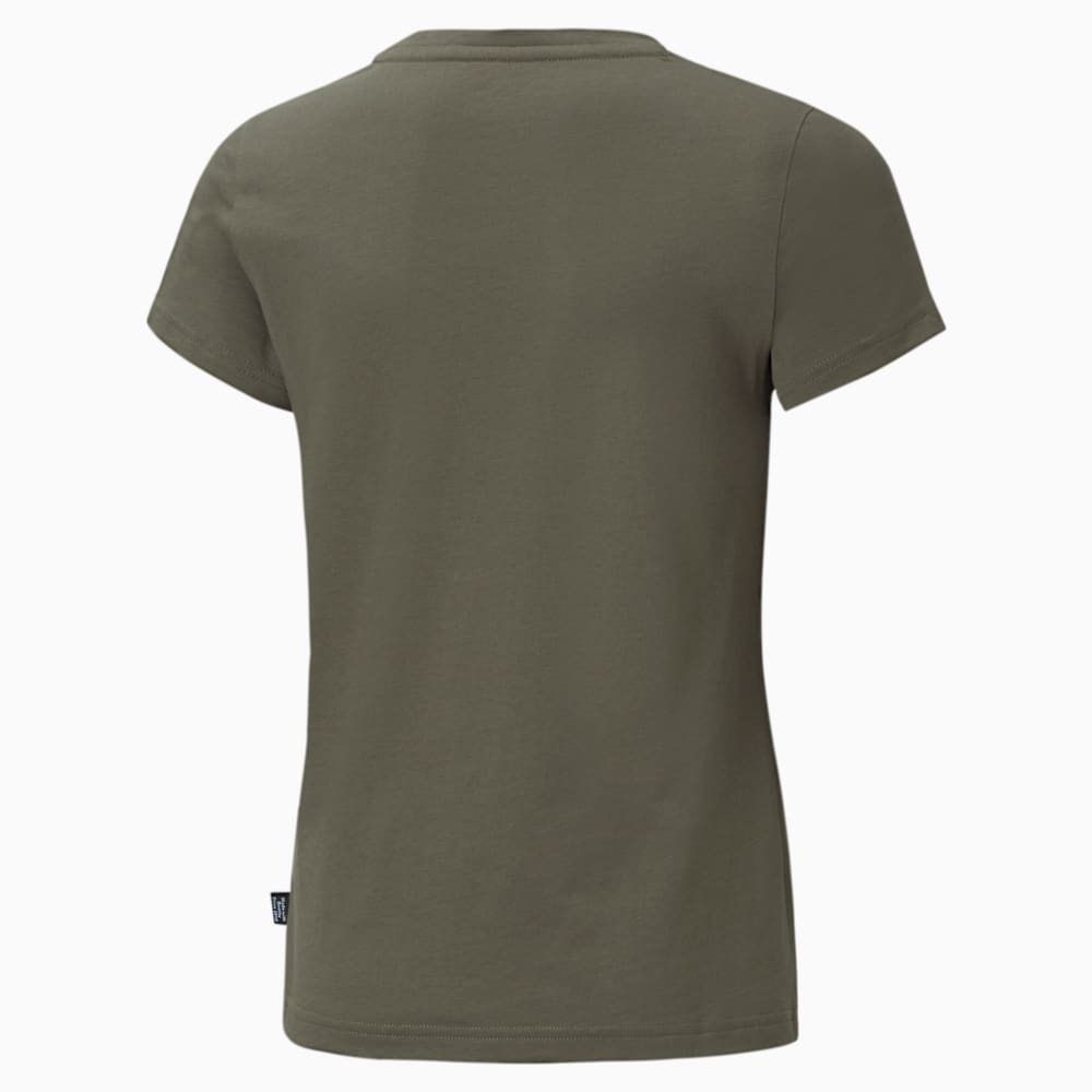 

PUMA - female - Детская футболка Essentials Logo Youth Tee – Grape Leaf –, Зеленый