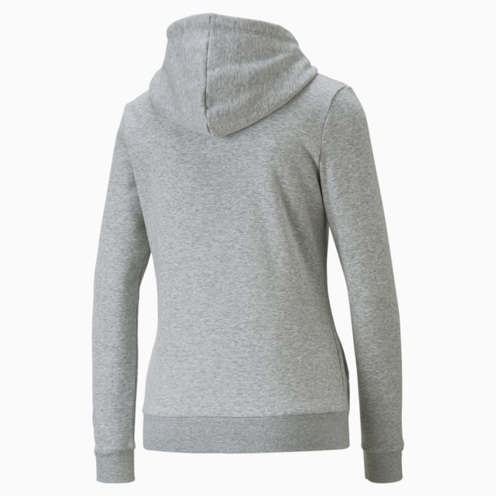 Изображение Puma Толстовка Full-Zip Women's Hoodie #2: light gray heather