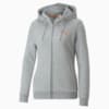Изображение Puma Толстовка Full-Zip Women's Hoodie #1: light gray heather